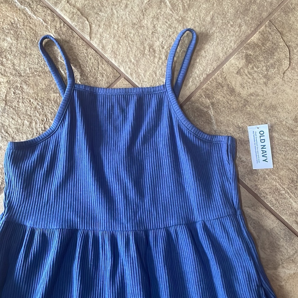 + OLD NAVY + Ribbed Sundress - Picture 3 of 5